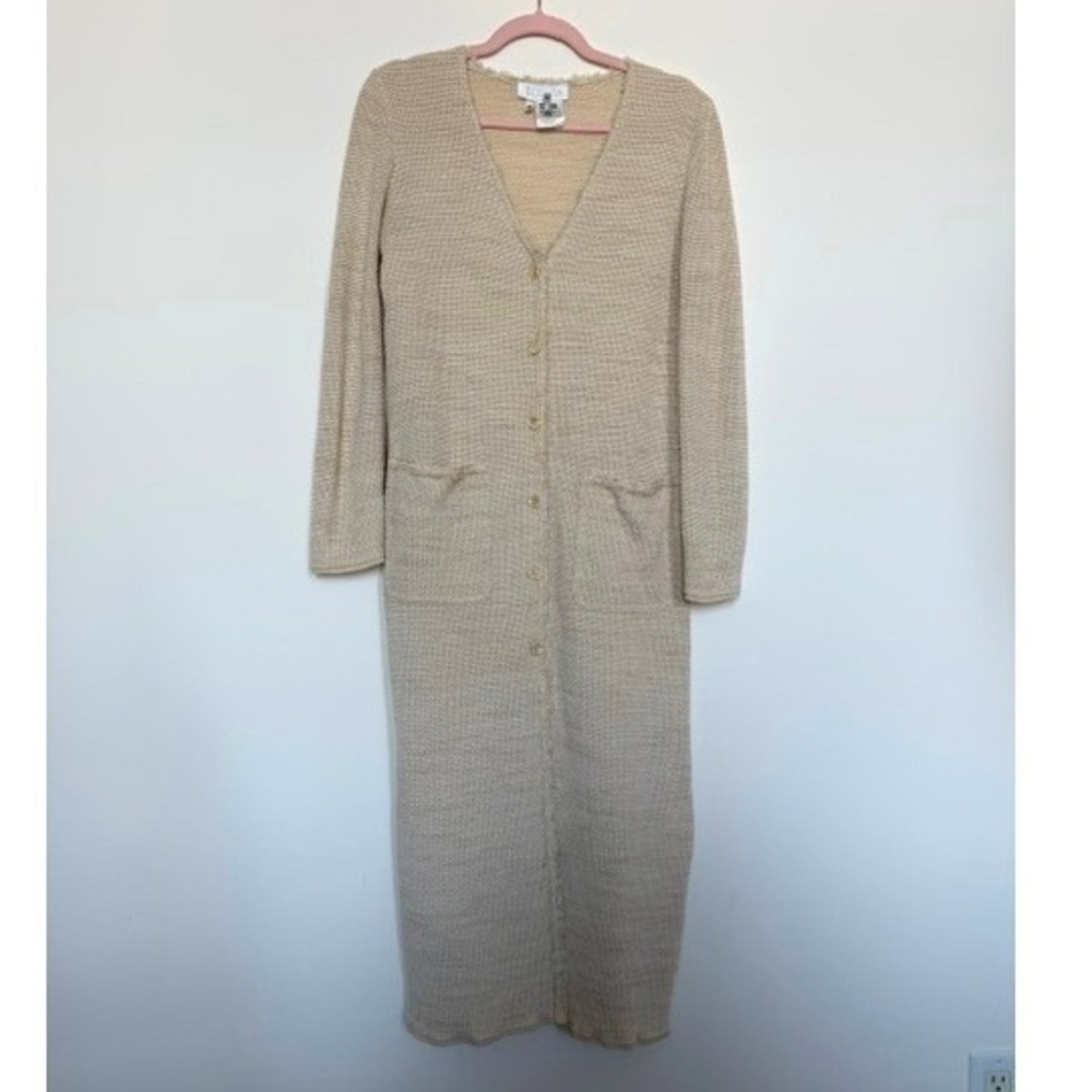 Vintage Escada by Margaretha Ley Long Knit Cardigan Dress | US 4-6 / EU 36